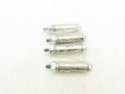 Parker 0.88NSR01.00 Pneumatic Cylinder 7/8" Bore x 1" Stroke Nose Mount Lot of 4