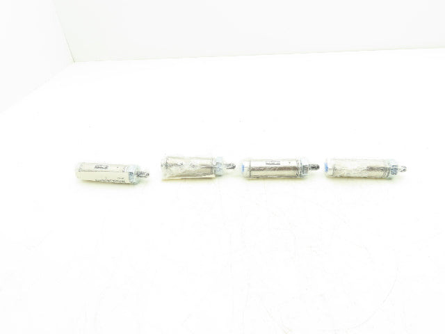 Parker 0.88NSR01.00 Pneumatic Cylinder 7/8" Bore x 1" Stroke Nose Mount Lot of 4