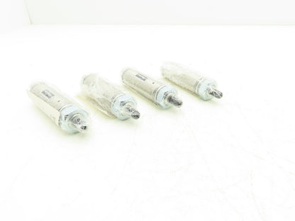 Parker 0.88NSR01.00 Pneumatic Cylinder 7/8" Bore x 1" Stroke Nose Mount Lot of 4