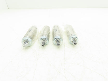 Parker 0.88NSR01.00 Pneumatic Cylinder 7/8" Bore x 1" Stroke Nose Mount Lot of 4