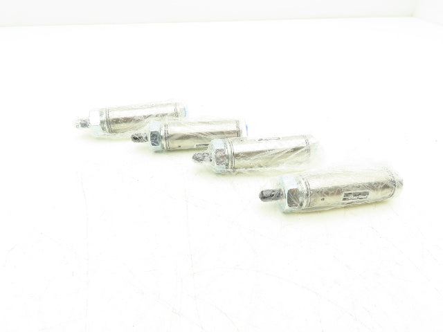 Parker 0.88NSR01.00 Pneumatic Cylinder 7/8" Bore x 1" Stroke Nose Mount Lot of 4