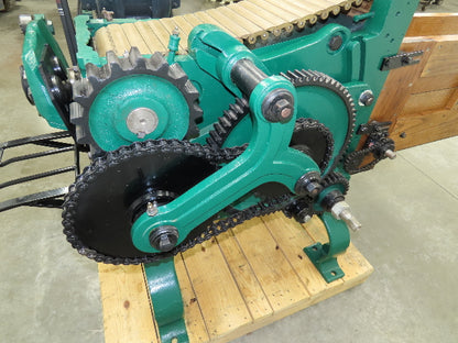 Buckeye Iron Brass Tobacco Shredder Cutter Vintage Showroom Quality 2Hp Motor