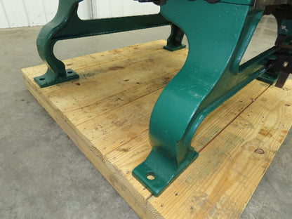 Buckeye Iron Brass Tobacco Shredder Cutter Vintage Showroom Quality 2Hp Motor
