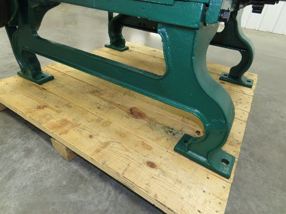 Buckeye Iron Brass Tobacco Shredder Cutter Vintage Showroom Quality 2Hp Motor