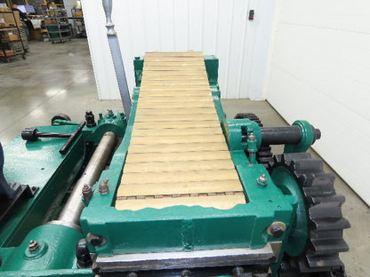 Buckeye Iron Brass Tobacco Shredder Cutter Vintage Showroom Quality 2Hp Motor