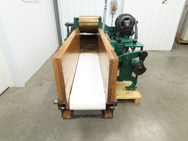 Buckeye Iron Brass Tobacco Shredder Cutter Vintage Showroom Quality 2Hp Motor