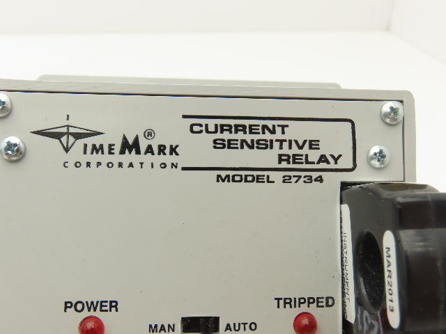 Time Mark 2734 Current Sensitive Relay Monitor 24/120 VAC Programable Delay