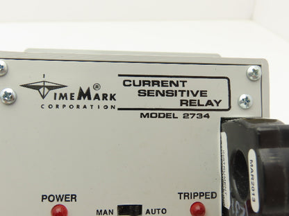 Time Mark 2734 Current Sensitive Relay Monitor 24/120 VAC Programable Delay