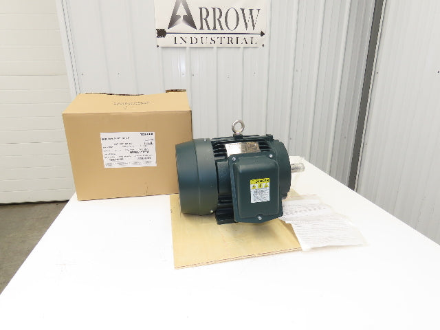 Toshiba EQP 0104SDSR41A-P AC Motor 10Hp 1760RPM 230/460V 3PH 215T Severe Duty