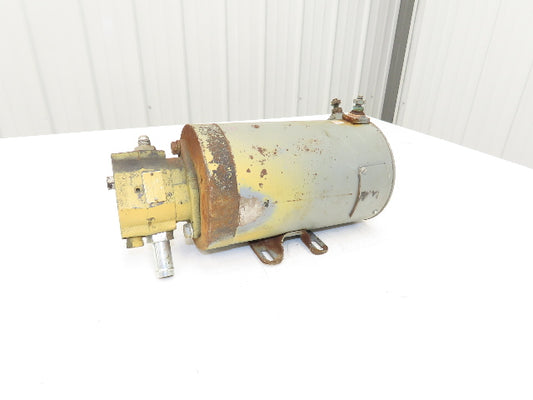 GE 5BPB48NAC13 Forklift Hydraulic Power Steering Pump & Motor Off E30XL