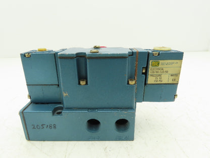 MAC MAC 6241A-211-PM-111DA Solenoid Valve 25-150 PSI 110-120/50-60Hz 3/8" NPTF