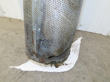 Parker CSB12-L-MAZ Basket Strainer #2 Bag Filter 1"NPT 40"L Steel Vessel