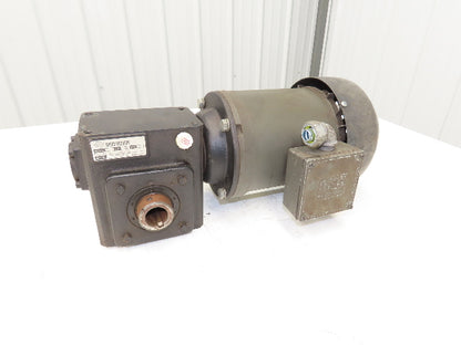 Weg 5018ES3EB56CFL Gearmotor 60:1 Ratio 29rpm .5Hp 230/460V 3PH 56C Hollow Shaft