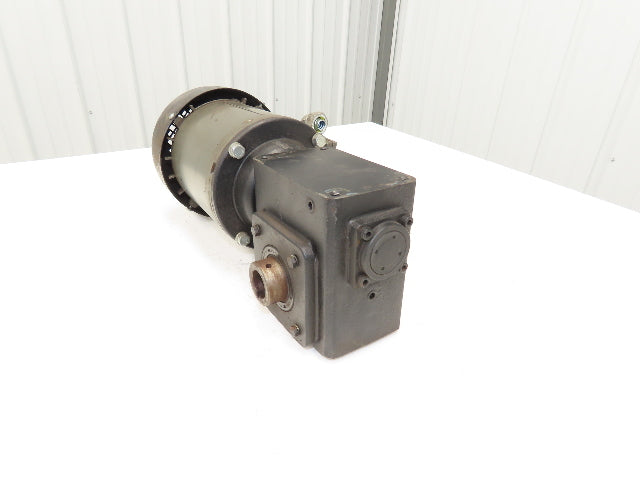 Weg 5018ES3EB56CFL Gearmotor 60:1 Ratio 29rpm .5Hp 230/460V 3PH 56C Hollow Shaft