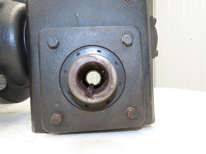 Weg 5018ES3EB56CFL Gearmotor 60:1 Ratio 29rpm .5Hp 230/460V 3PH 56C Hollow Shaft