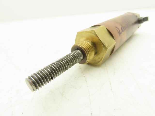 Aurora S1626 Pneumatic Cylinder Nose Mount 1.25" Bore x 1.5" Stroke "Rebuilt"