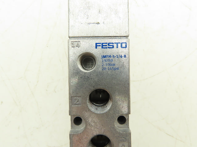 Festo Festo JMFH-5-1/4-B Pneumatic Control Valve 5 Way 145 PSI 1/4"NPT Lot of 3