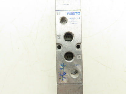Festo Festo JMFH-5-1/4-B Pneumatic Control Valve 5 Way 145 PSI 1/4"NPT Lot of 3