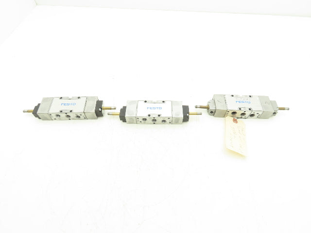 Festo Festo JMFH-5-1/4-B Pneumatic Control Valve 5 Way 145 PSI 1/4"NPT Lot of 3
