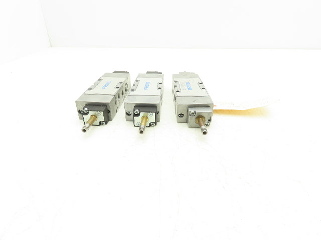Festo Festo JMFH-5-1/4-B Pneumatic Control Valve 5 Way 145 PSI 1/4"NPT Lot of 3