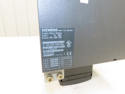 Siemens 6SL3120-1TE28-5AA1 Sinamics Servo Drive Single Motor Module 400V 85A 3Ph