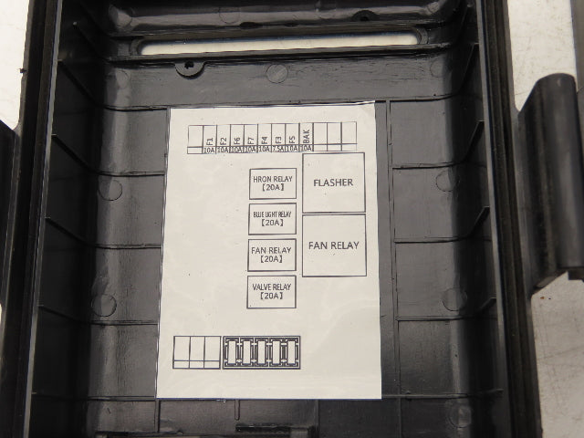 Baoli 0009440306 Forklift Fuse Block Assembly 12VDC Removed From KBET18
