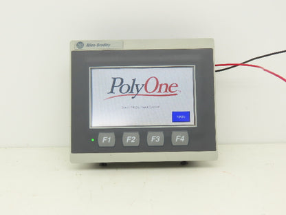 Allen Bradley 2711R-T4T PanelView 800 HMI Control Terminal 4" Touch Screen Ser A