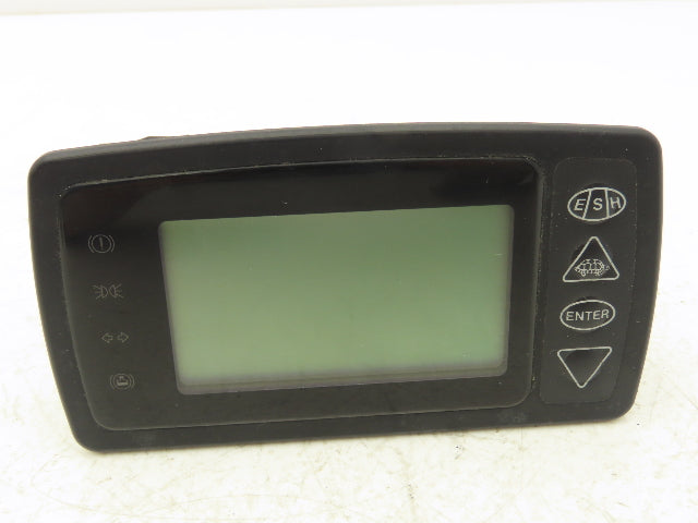 SME B00CR001B01 Forklift Instrument Panel LCD Display Meter Removed From KBET18