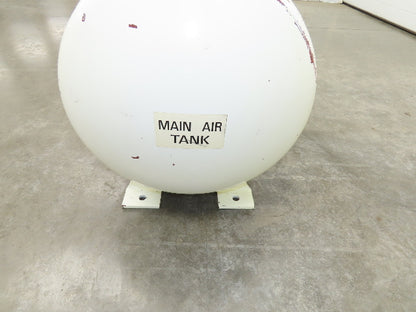 Compressed Air Receiver Tank 80 Gallon 66x19" Pneumatic Compressor Horizontal