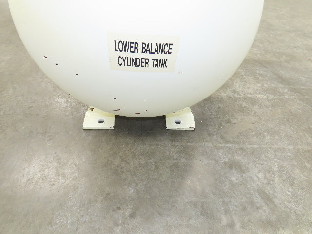 Compressed Air Receiver Tank 80 Gallon 66x19" Pneumatic Compressor Horizontal