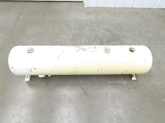 Compressed Air Receiver Tank 50 Gallon 68x15" Pneumatic Compressor Horizontal