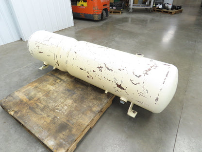 Dual Compressed Air Receiver Tank 40/60 Gallon 19" Dia Pneumatic Horizontal
