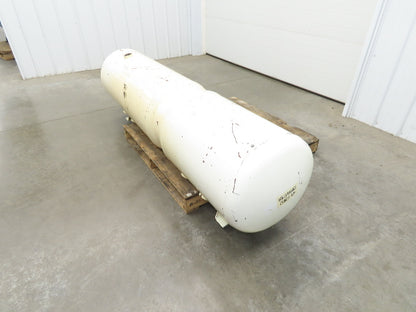 Dual Compressed Air Receiver Tank 40/60 Gallon 19" Dia Pneumatic Horizontal