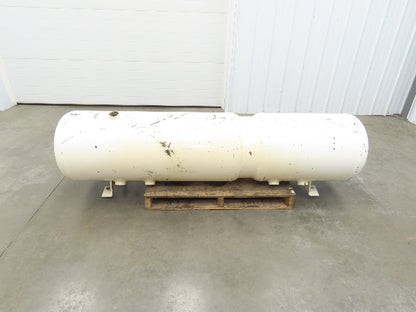 Dual Compressed Air Receiver Tank 40/60 Gallon 19" Dia Pneumatic Horizontal