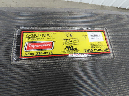 Tapeswitch AMCKP 48x60" Armormat Safety Floor Control Mat Rubber Foot Switch 30V