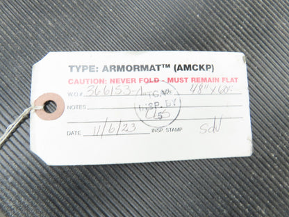Tapeswitch AMCKP 48x60" Armormat Safety Floor Control Mat Rubber Foot Switch 30V