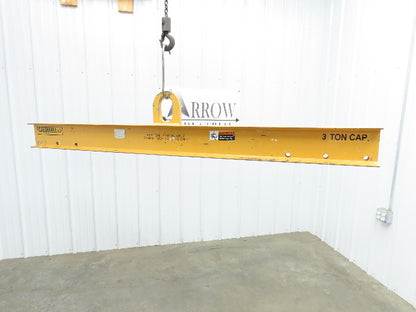 Caldwell 20-3-6 6000Lb 3 Ton Rigging Lifting Beam 48-72" Spread Low Headroom