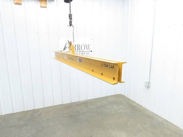 Caldwell 20-3-6 6000Lb 3 Ton Rigging Lifting Beam 48-72" Spread Low Headroom