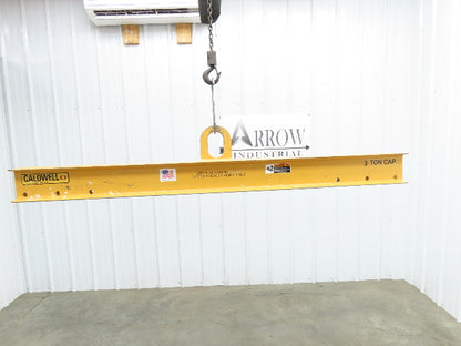 Caldwell 20-3-6 6000Lb 3 Ton Rigging Lifting Beam 48-72" Spread Low Headroom