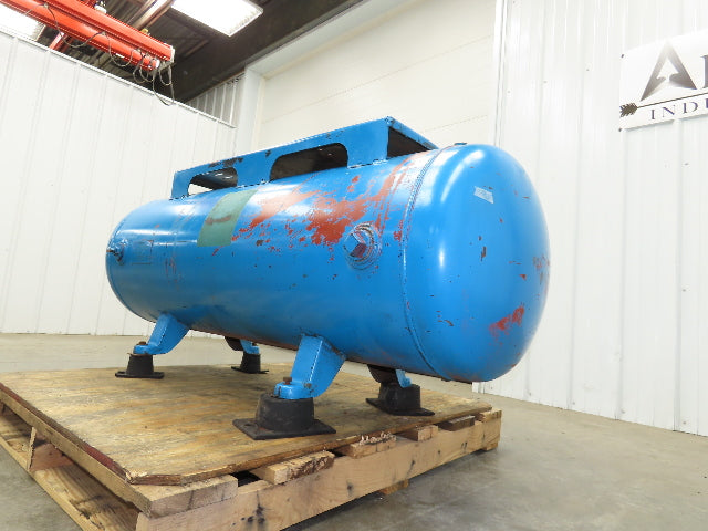 National Compressed Air Receiver Tank 80 Gallon 200PSI 650°F Horizontal