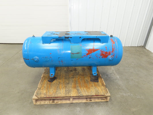 National Compressed Air Receiver Tank 80 Gallon 200PSI 650°F Horizontal