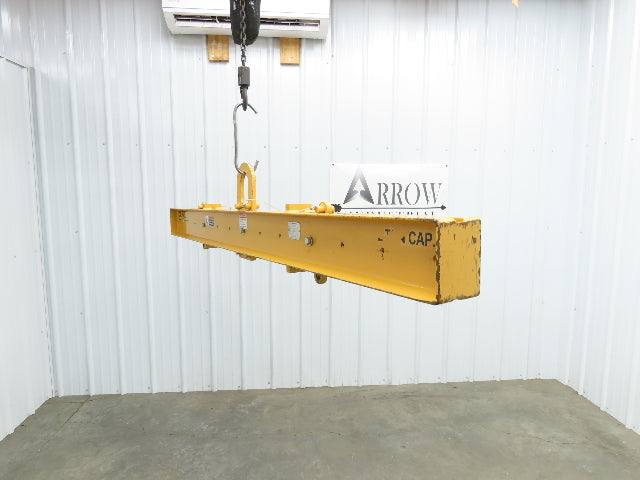Caldwell 17-2-6 4000Lb 2 Ton Rigging Lifting Beam 36"-72" Spread Adjustable