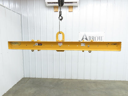 Caldwell 17-2-6 4000Lb 2 Ton Rigging Lifting Beam 36"-72" Spread Adjustable