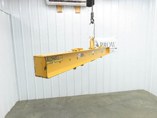Caldwell 17-2-6 4000Lb 2 Ton Rigging Lifting Beam 36"-72" Spread Adjustable