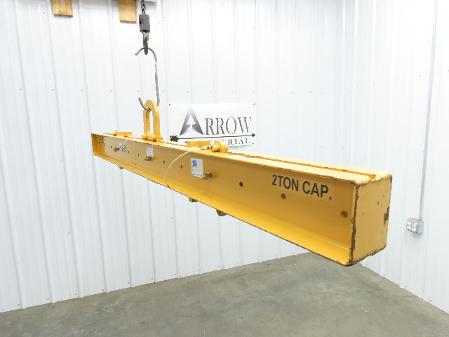 Caldwell 17-2-6 4000Lb 2 Ton Rigging Lifting Beam 36"-72" Spread Adjustable