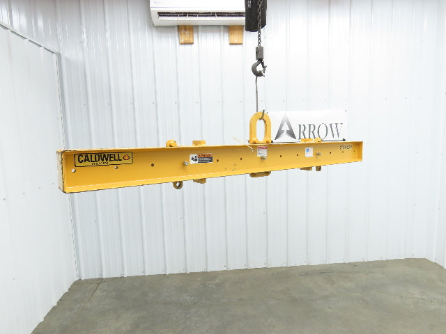 Caldwell 17-2-6 4000Lb 2 Ton Rigging Lifting Beam 36"-72" Spread Adjustable