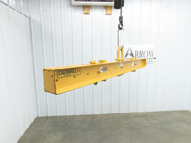 Caldwell 17-2-6 4000Lb 2 Ton Rigging Lifting Beam 36"-72" Spread Adjustable
