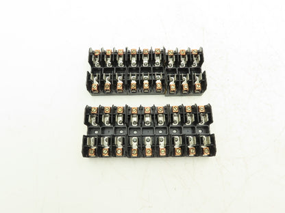 Bussmann Cooper BM6033B Buss Fuse Holder Midget 30A 3 Pole 3Ph 600V Lot of 6