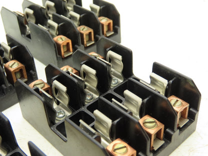 Bussmann Cooper BM6033B Buss Fuse Holder Midget 30A 3 Pole 3Ph 600V Lot of 5