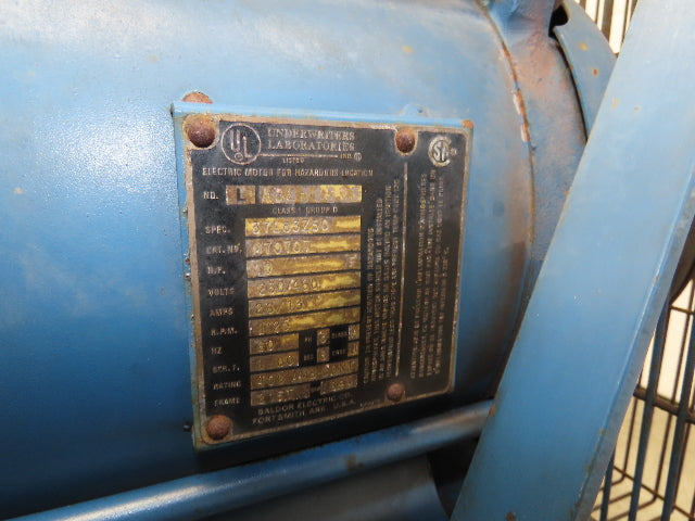 Quincy QT-15 Nepcco Air Compressor 10HP 120 Gal Two-Stage 230/460V 3Ph